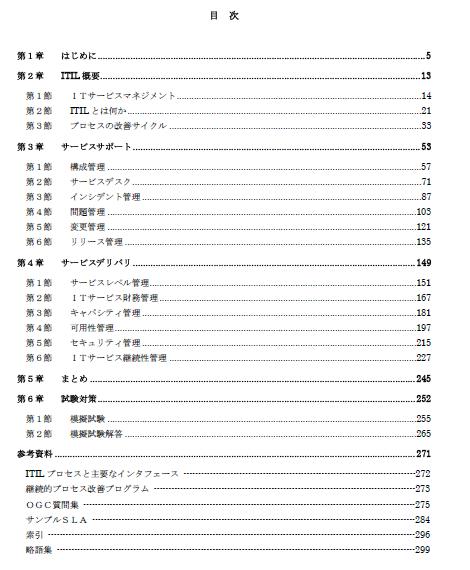 Table Of Contents